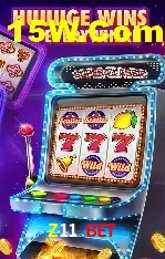 Interface moderna da plataforma Z11 Bet